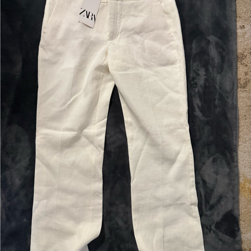 Zara Women's White Chinos